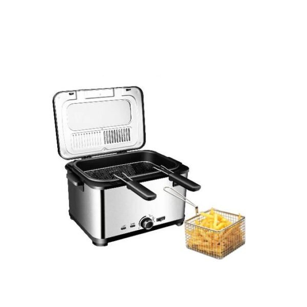 Friteuse inox 4L -  2000 W SilverCrset – Image 4