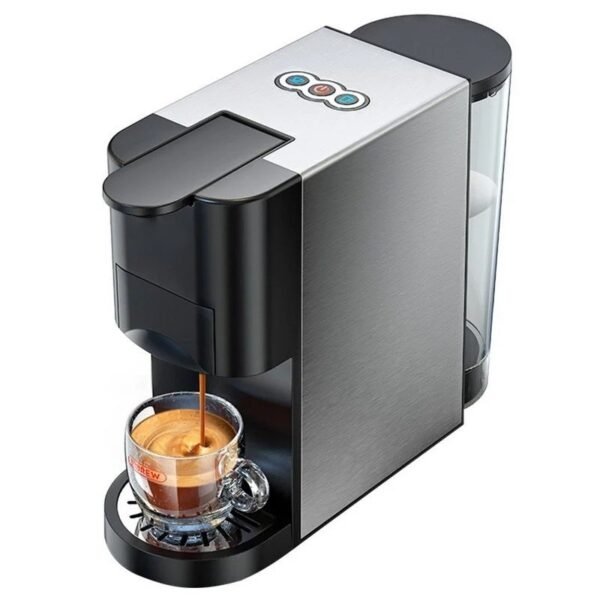 Machine a Café INOX Multi-Capsules 5 En 1 -1450W - 19 Bar 0.8L Brandmann – Image 4