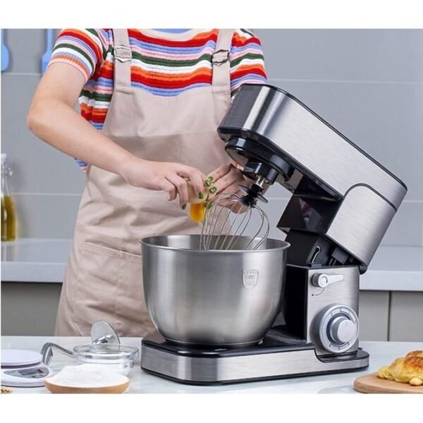 Pétrin Multifonctions En Inox  1500W -07L Sonashi – Image 2