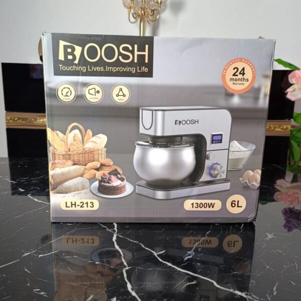 Pétrin inox 06L - 1300W - 06 Vitesses Boosh – Image 2