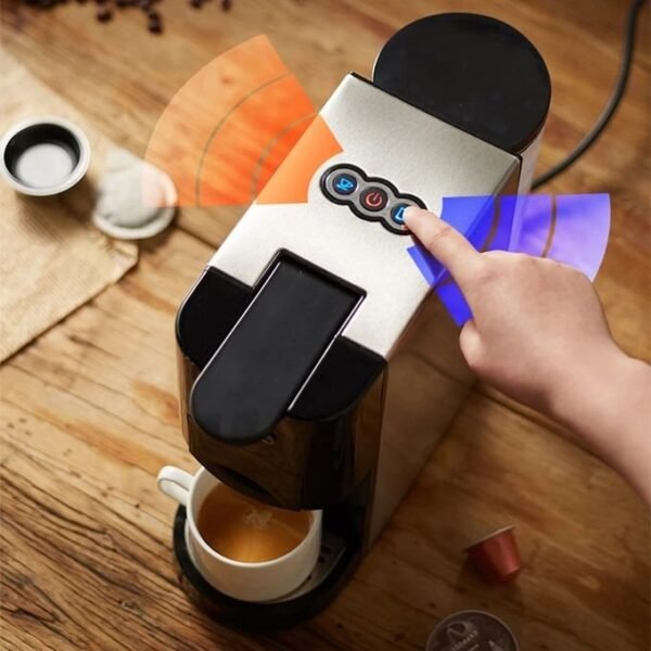 TIREXX MACHINE A CAFE 4EN1 MULTI CAPSULE 20bar 1450w caf1500 -argent – Image 2