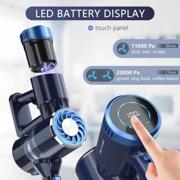 Aspirateur Balai Sans Fil 3en1- 180W SONASHI – Image 7