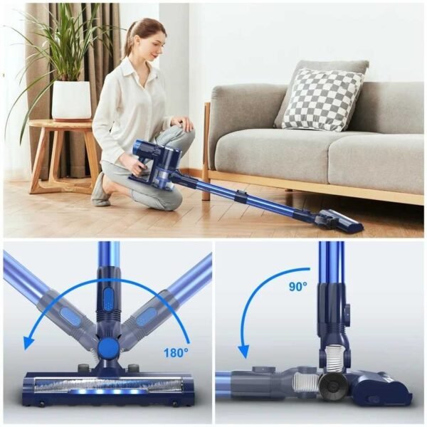 Aspirateur Balai Sans Fil 3en1- 180W SONASHI – Image 6