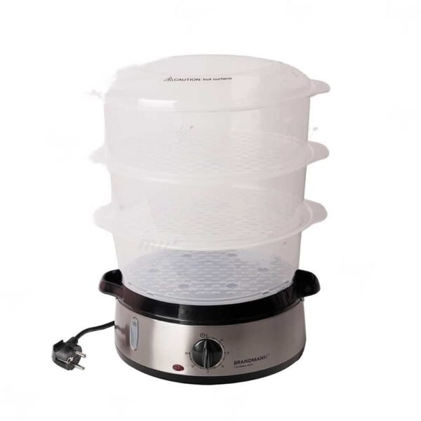 Cuiseur À Vapeur Électrique 800W 9L Brandmann BR-FS-001 – Image 2