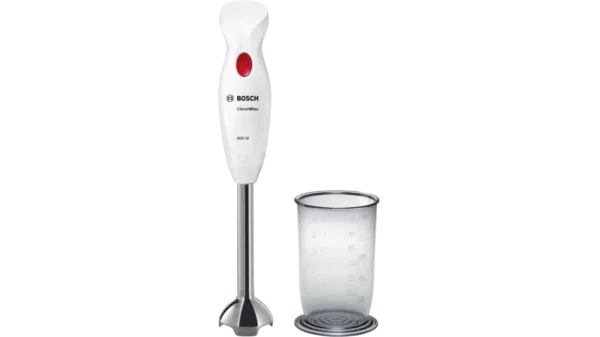 Mixeur plongeant CleverMixx 400 W Blanc, rouge profond Bosch